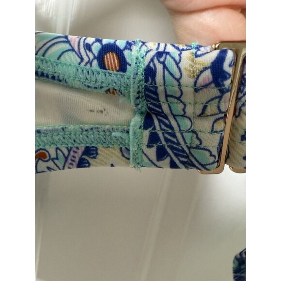 Victoria’s Secret The Angel Convertible Floral Swim Bra Top Size 34DD - Picture 7 of 10